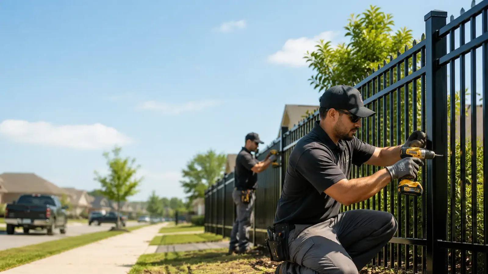 Metal Fence Installation in White Plains, VA